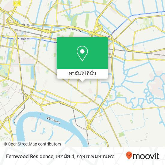 Fernwood Residence, เอกมัย 4 แผนที่