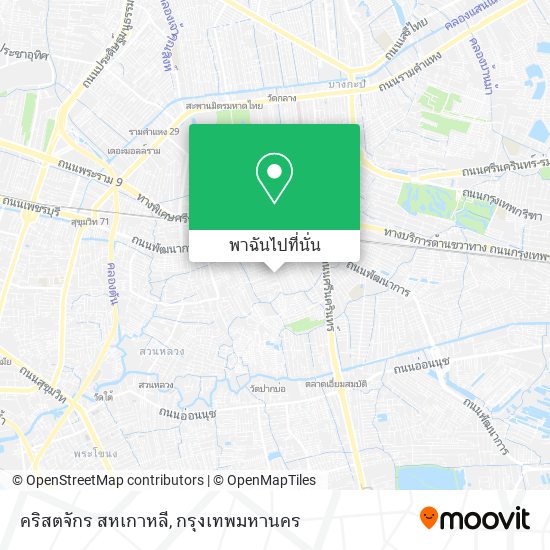 คริสตจักร สหเกาหลี แผนที่