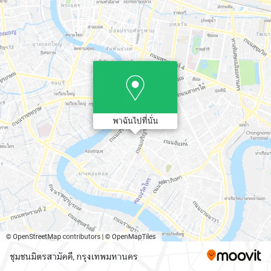ชุมชนมิตรสามัคคี แผนที่