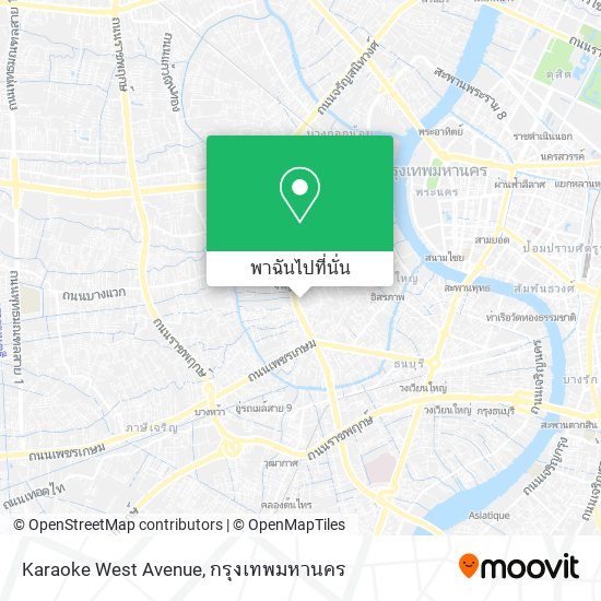 Karaoke West Avenue แผนที่