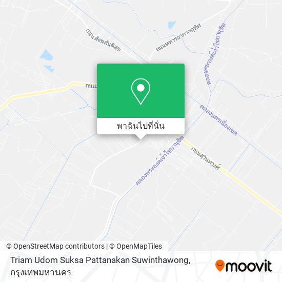 Triam Udom Suksa Pattanakan Suwinthawong, ทางหลวงชนบท ฉช.3028 แผนที่