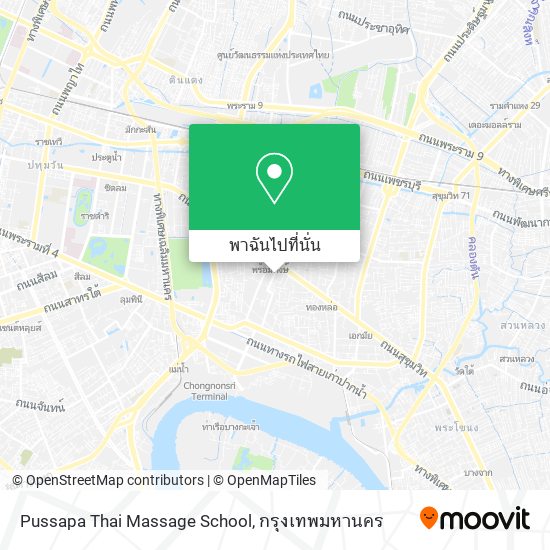 Pussapa Thai Massage School แผนที่