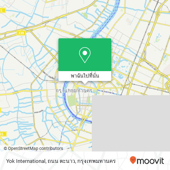 Yok International, ถนน ตะนาว แผนที่