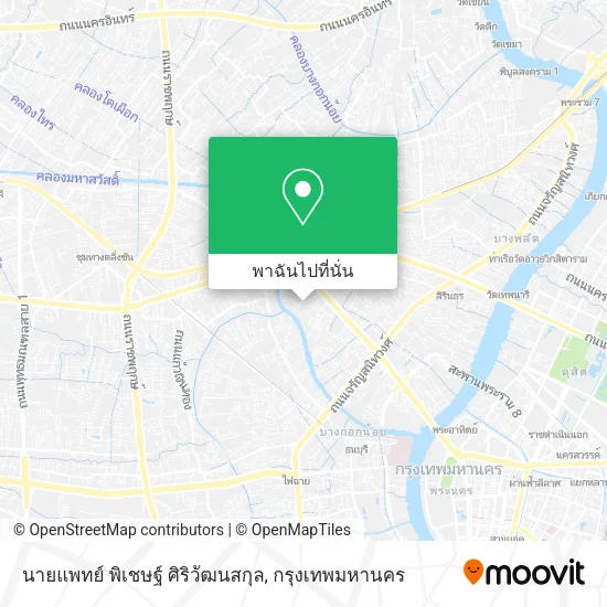 นายแพทย์ พิเชษฐ์ ศิริวัฒนสกุล แผนที่