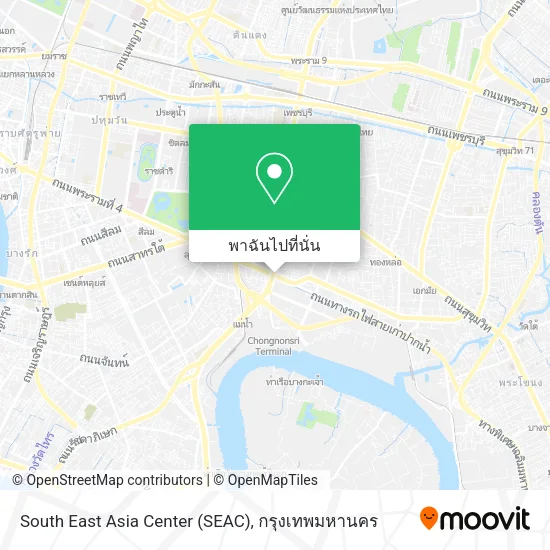 South East Asia Center (SEAC) แผนที่