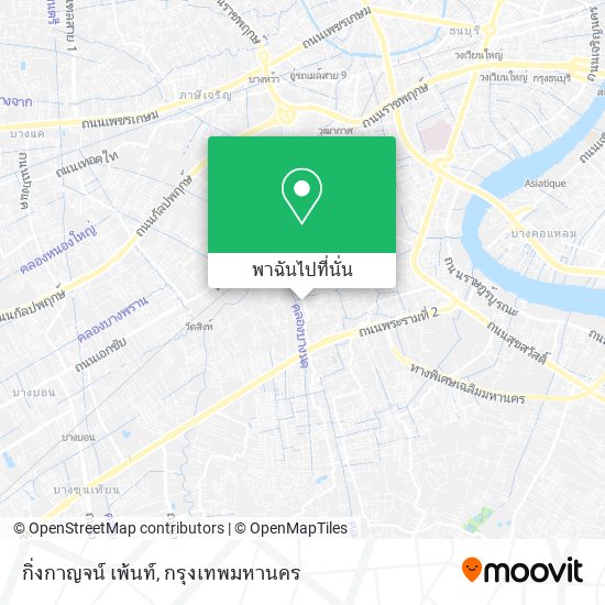 กิ่งกาญจน์ เพ้นท์ แผนที่