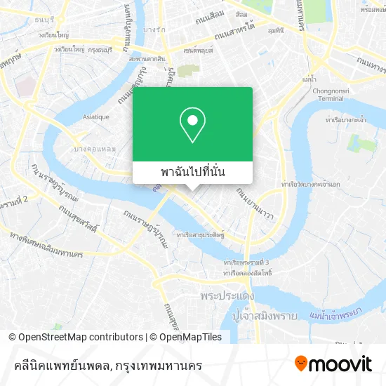 คลีนิคแพทย์นพดล แผนที่
