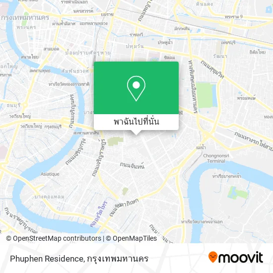 Phuphen Residence แผนที่