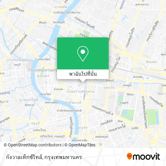 กังวาลเท็กซ์ไทล์ แผนที่