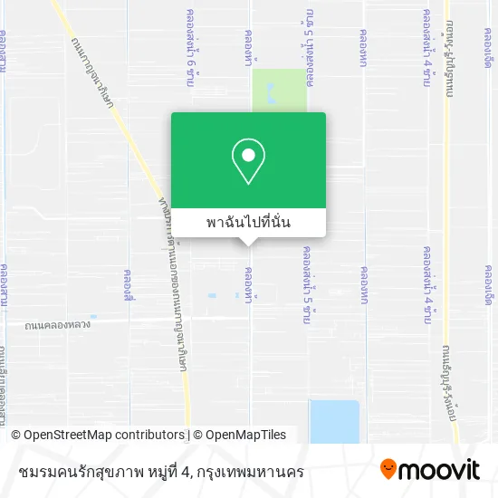 ชมรมคนรักสุขภาพ หมู่ที่ 4 แผนที่