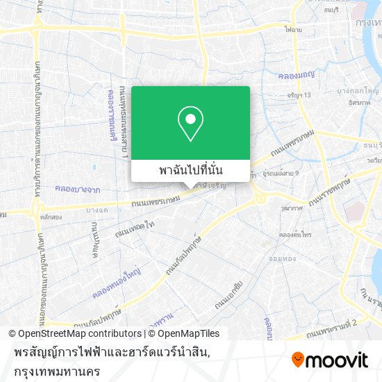 พรสัญญ์การไฟฟ้าและฮาร์ดแวร์นำสิน แผนที่