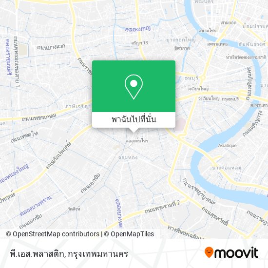 พี.เอส.พลาสติก แผนที่