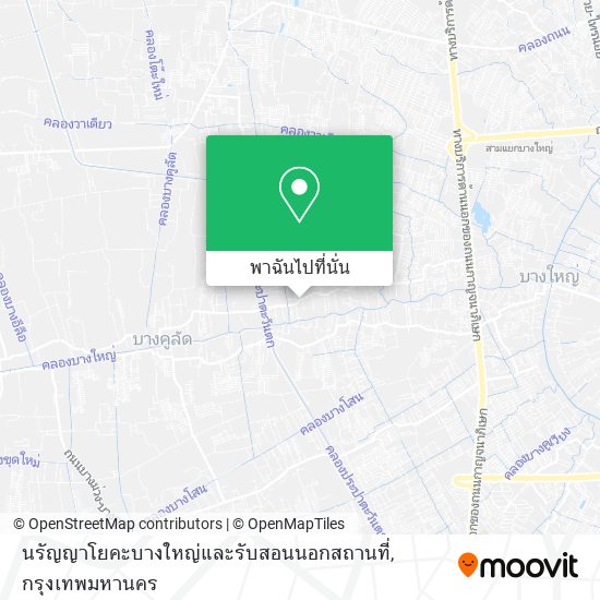 นรัญญาโยคะบางใหญ่และรับสอนนอกสถานที่ แผนที่