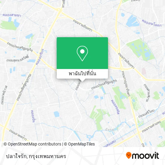 ปลาใจรัก แผนที่
