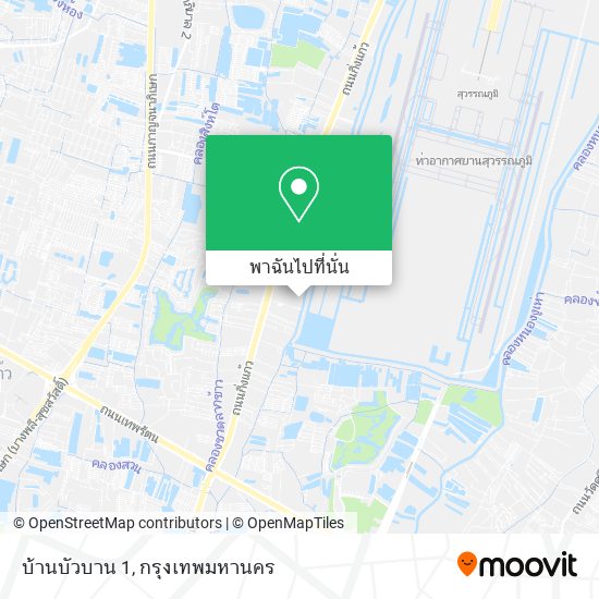 บ้านบัวบาน 1 แผนที่