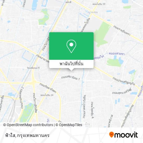 ฟ้าใส แผนที่