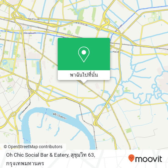 Oh Chic Social Bar & Eatery, สุขุมวิท 63 แผนที่