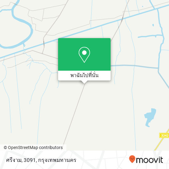 ศรีงาม, 3091 แผนที่