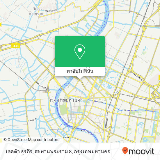 เดลต้า ธุรกิจ, สะพานพระราม 8 แผนที่