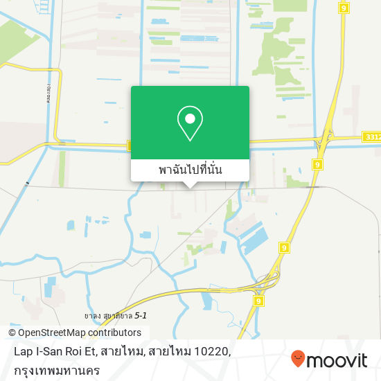 Lap I-San Roi Et, สายไหม, สายไหม 10220 แผนที่