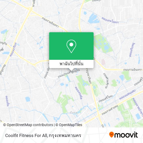 Coolfit Fitness For All แผนที่