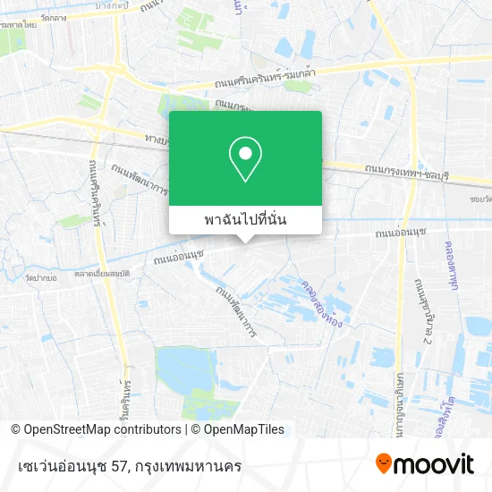 เซเว่นอ่อนนุช 57 แผนที่