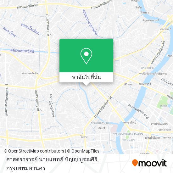 ศาสตราจารย์ นายแพทย์ ปัญญ บูรณศิริ แผนที่