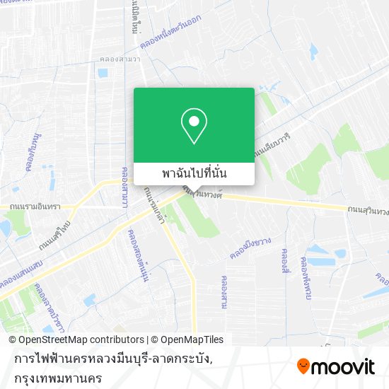 การไฟฟ้านครหลวงมีนบุรี-ลาดกระบัง แผนที่