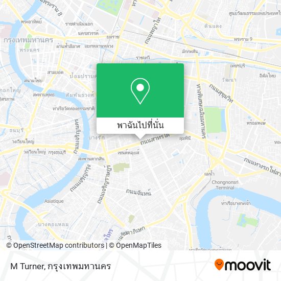 M Turner แผนที่