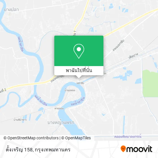 ตั้งเจริญ 158 แผนที่