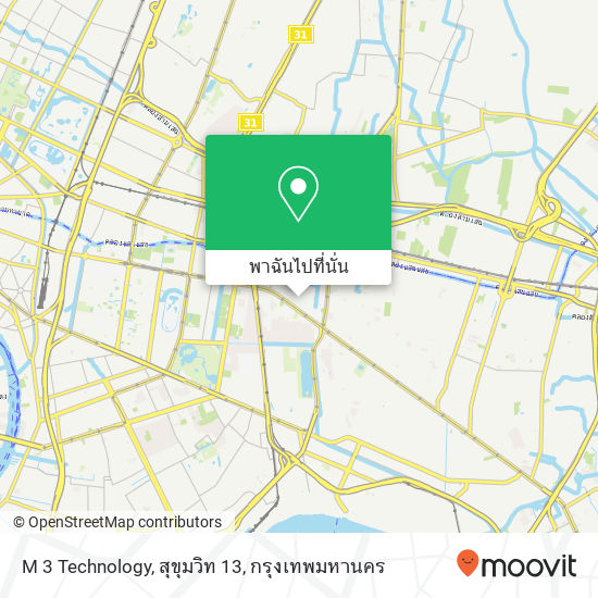 M 3 Technology, สุขุมวิท 13 แผนที่