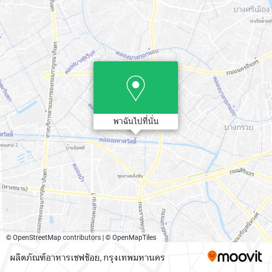 ผลิตภัณฑ์อาหารเชฟช้อย แผนที่