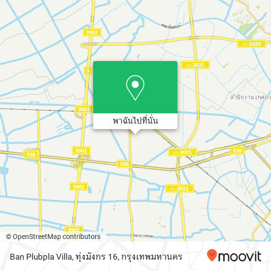 Ban Plubpla Villa, ทุ่งมังกร 16 แผนที่