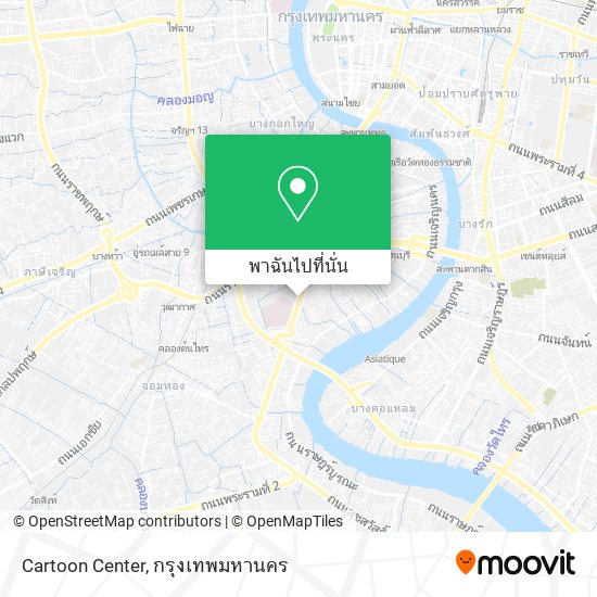 Cartoon Center แผนที่