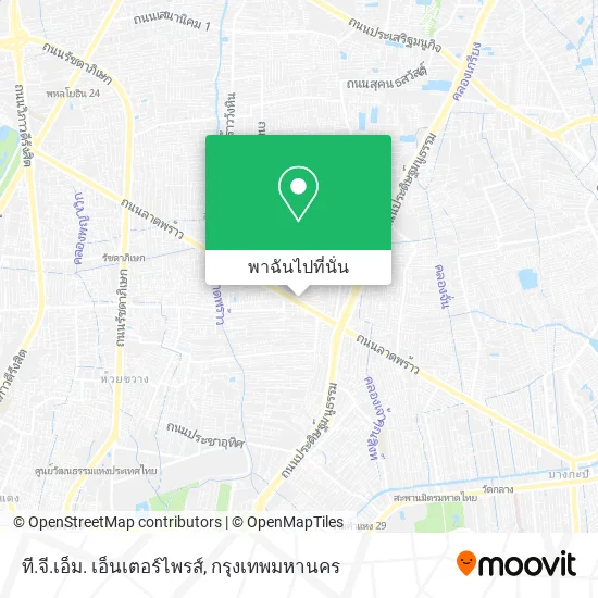 ที.จี.เอ็ม. เอ็นเตอร์ไพรส์ แผนที่