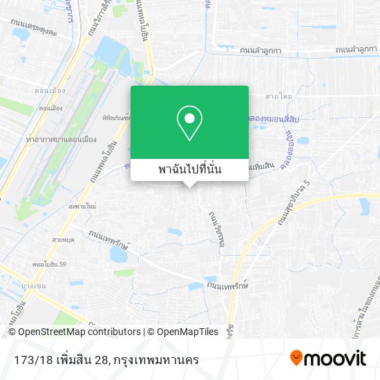 173/18 เพิ่มสิน 28 แผนที่