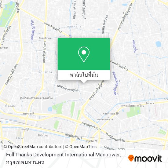 Full Thanks Development International Manpower แผนที่