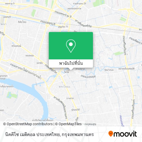 นิคคิโซ เมดิคอล ประเทศไทย แผนที่