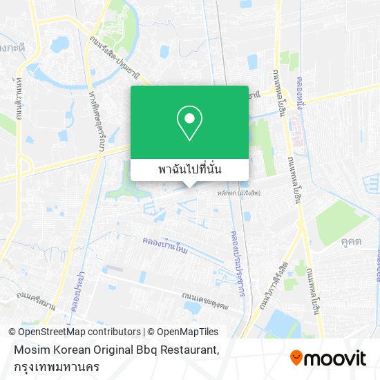 Mosim Korean Original Bbq Restaurant แผนที่