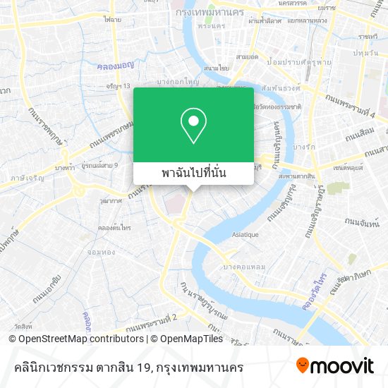 คลินิกเวชกรรม ตากสิน 19 แผนที่