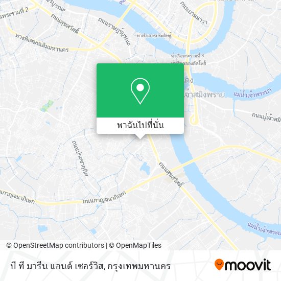 บี ที มารีน แอนด์ เซอร์วิส แผนที่