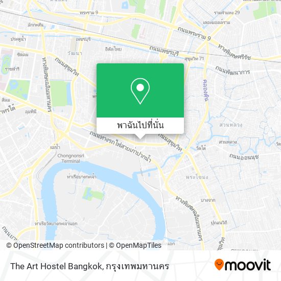 The Art Hostel Bangkok แผนที่