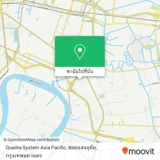 Quanta System Asia Pacific, ซอยแสงอุทัย แผนที่