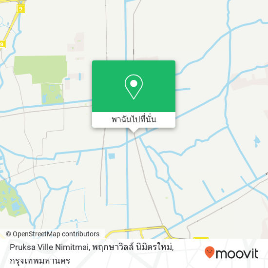 Pruksa Ville Nimitmai, พฤกษาวิลล์ นิมิตรใหม่ แผนที่