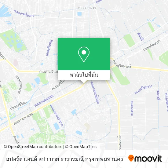 สปอร์ต แอนด์ สปา บาย ธารารมณ์ แผนที่