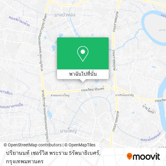 ปริยานนท์ เซอร์วิส พระราม 5รัตนาธิเบศร์ แผนที่