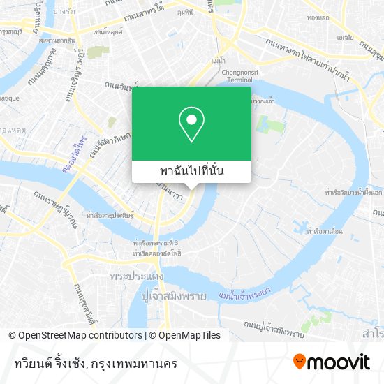 ทวียนต์ จิ้งเซ้ง แผนที่