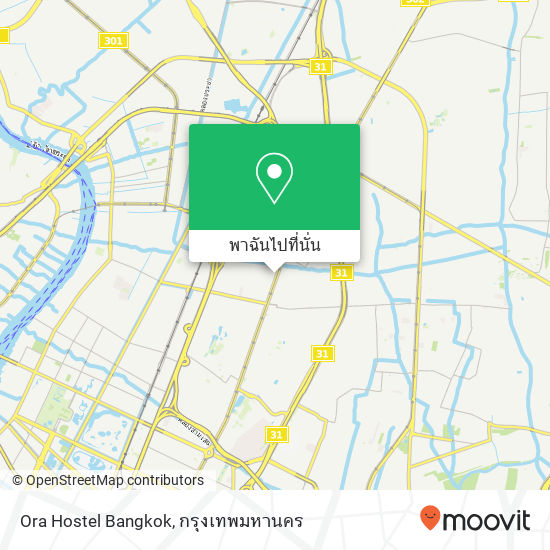 Ora Hostel Bangkok แผนที่