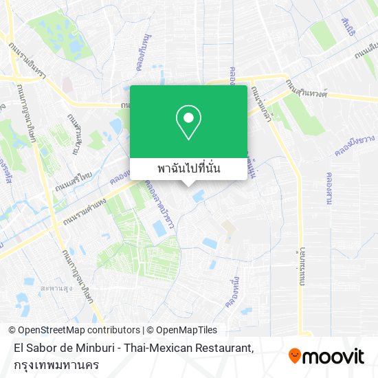 El Sabor de Minburi - Thai-Mexican Restaurant แผนที่