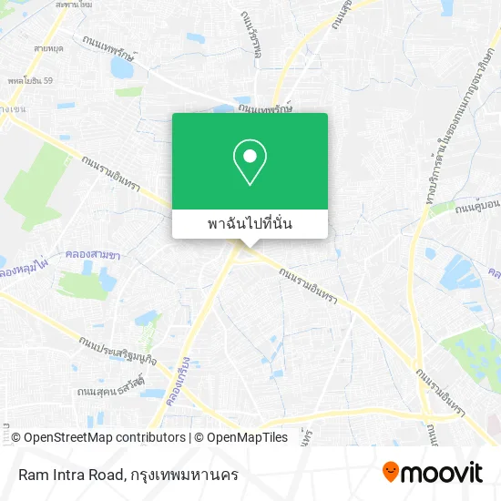 Ram Intra Road แผนที่